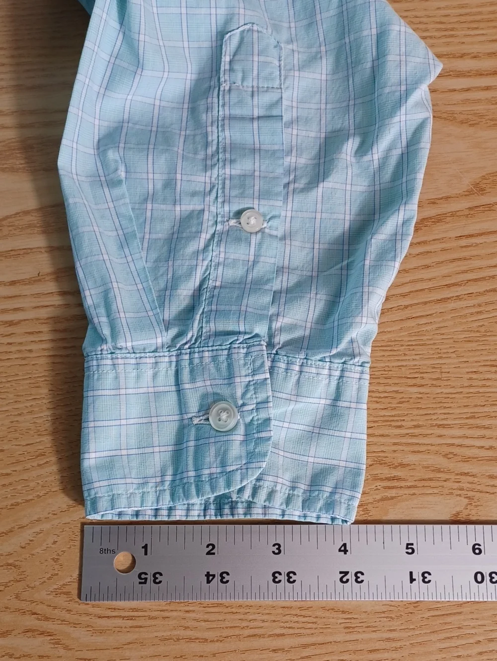 J. Crew Mens Light Weight Cotton Blue Plaid Long-Sleeve Button-Up Shirt Medium